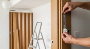 accordion door