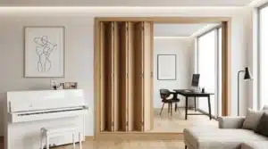 accordion door