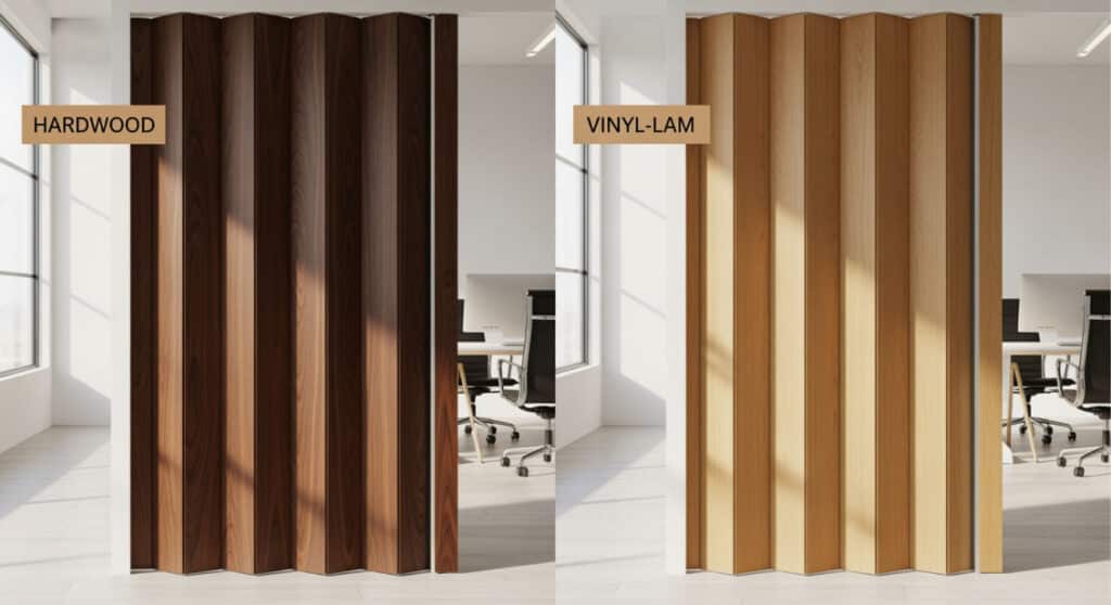 hardwood accordion