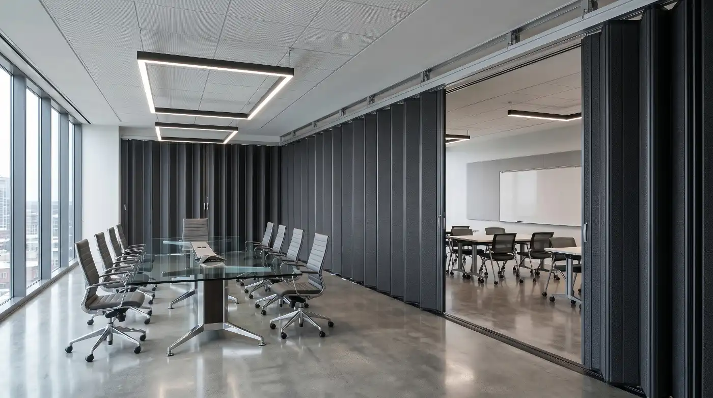 accordion door dividers