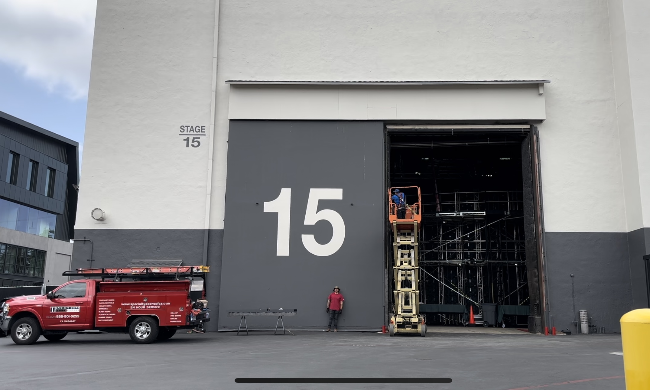 Elephant Door installation
